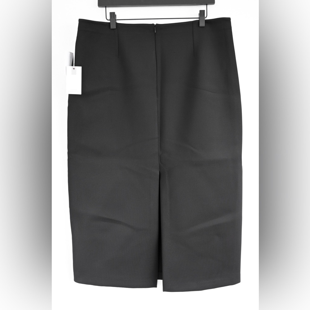 Good American Scuba Shine Pencil Skirt, New With Tags - Picture 6 of 7